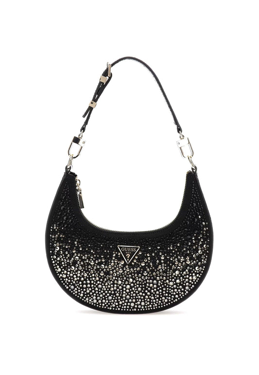 GUESS Lua Mini Hobo Borsa Donna Black EG920501 - Sandrini Calzature e Abbigliamento