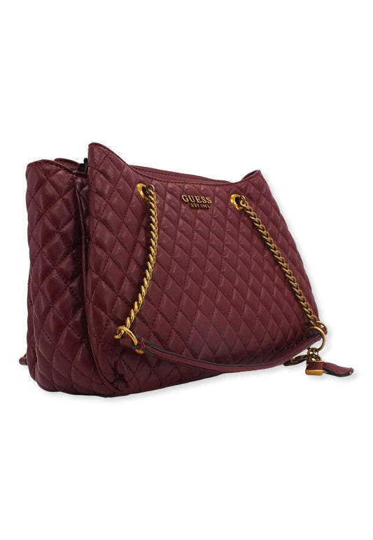GUESS Maila Borsa Donna Bordeaux Merlot QB866106 - Sandrini Calzature e Abbigliamento