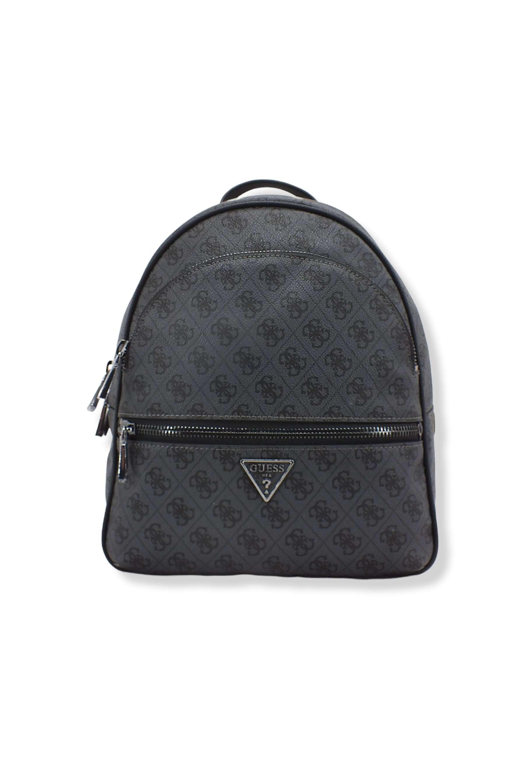 GUESS Manhattan Backpack Large Zaino Donna Grigio Coal Logo SM699433 - Sandrini Calzature e Abbigliamento