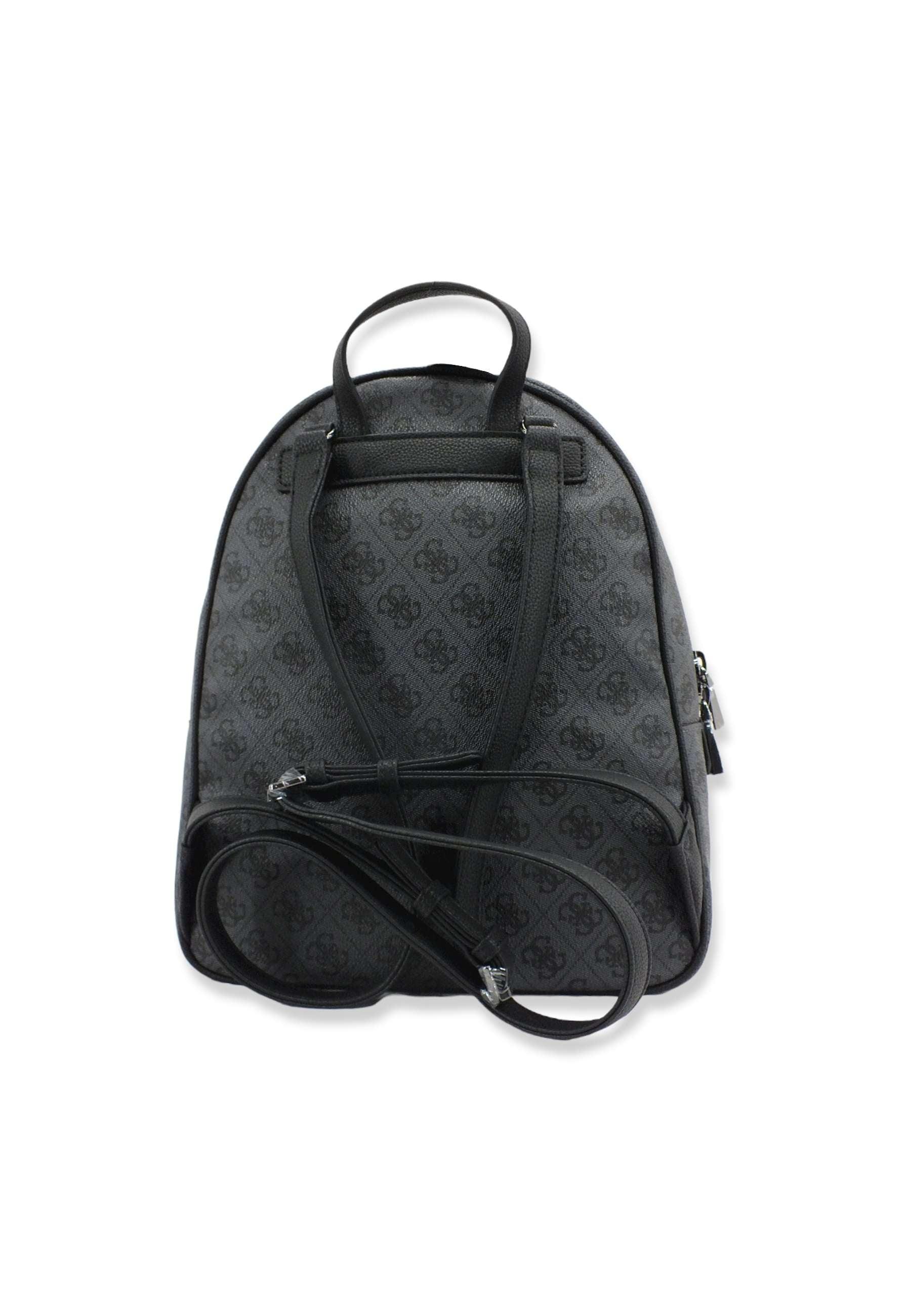 GUESS Manhattan Backpack Large Zaino Donna Grigio Coal Logo SM699433 - Sandrini Calzature e Abbigliamento