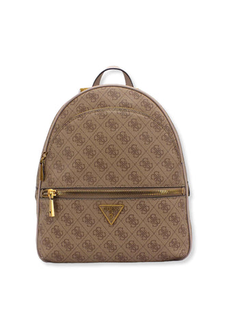 GUESS Manhattan Backpack Large Zaino Donna Marrone Latte Logo SB699433 - Sandrini Calzature e Abbigliamento