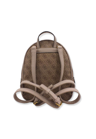GUESS Manhattan Backpack Zaino Donna Marrone Latte Logo SB699432 - Sandrini Calzature e Abbigliamento