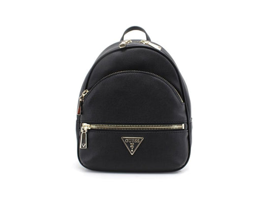 GUESS Manhattan Zaino Zip Pelle Black BG699432 - Sandrini Calzature e Abbigliamento