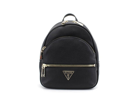 GUESS Manhattan Zaino Zip Pelle Black BG699432 - Sandrini Calzature e Abbigliamento