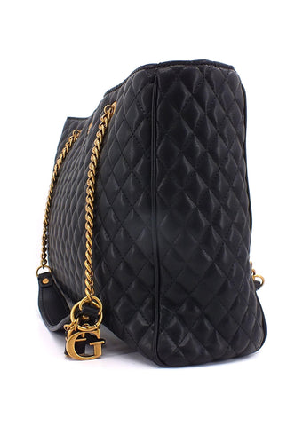 GUESS Manila Borsa Tote Donna Black QB866123 - Sandrini Calzature e Abbigliamento