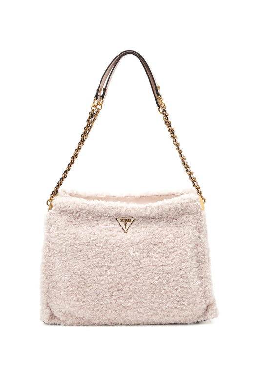 GUESS Maranta Borsa Pelo Bianco Stone WZ897410 - Sandrini Calzature e Abbigliamento