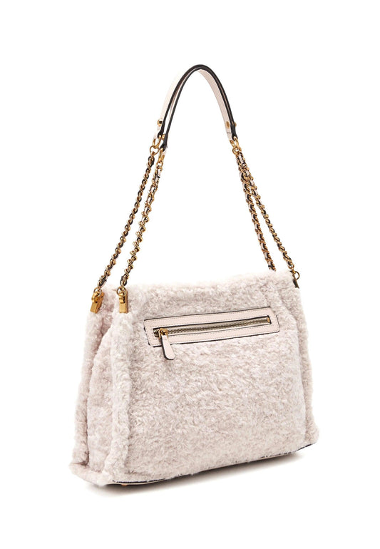 GUESS Maranta Borsa Pelo Bianco Stone WZ897410 - Sandrini Calzature e Abbigliamento