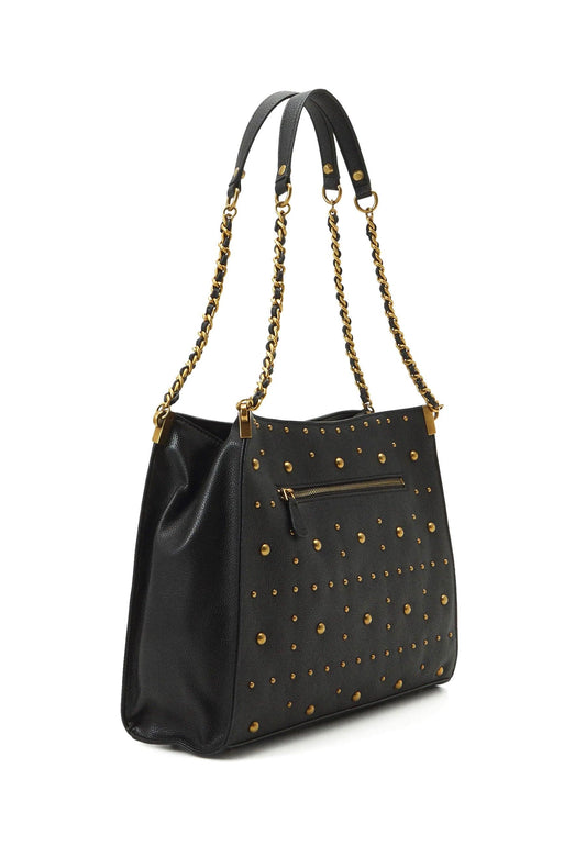 GUESS Maranta Borsa Shopper Borchie Black EB897410 - Sandrini Calzature e Abbigliamento