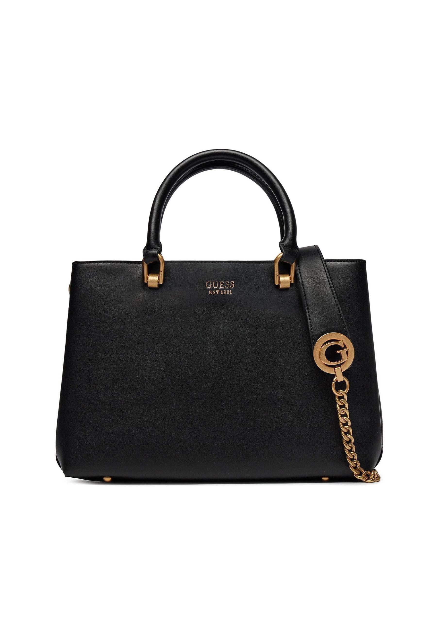 GUESS Masie Borsa Girlfriend Satchel Donna Black VA919006 - Sandrini Calzature e Abbigliamento