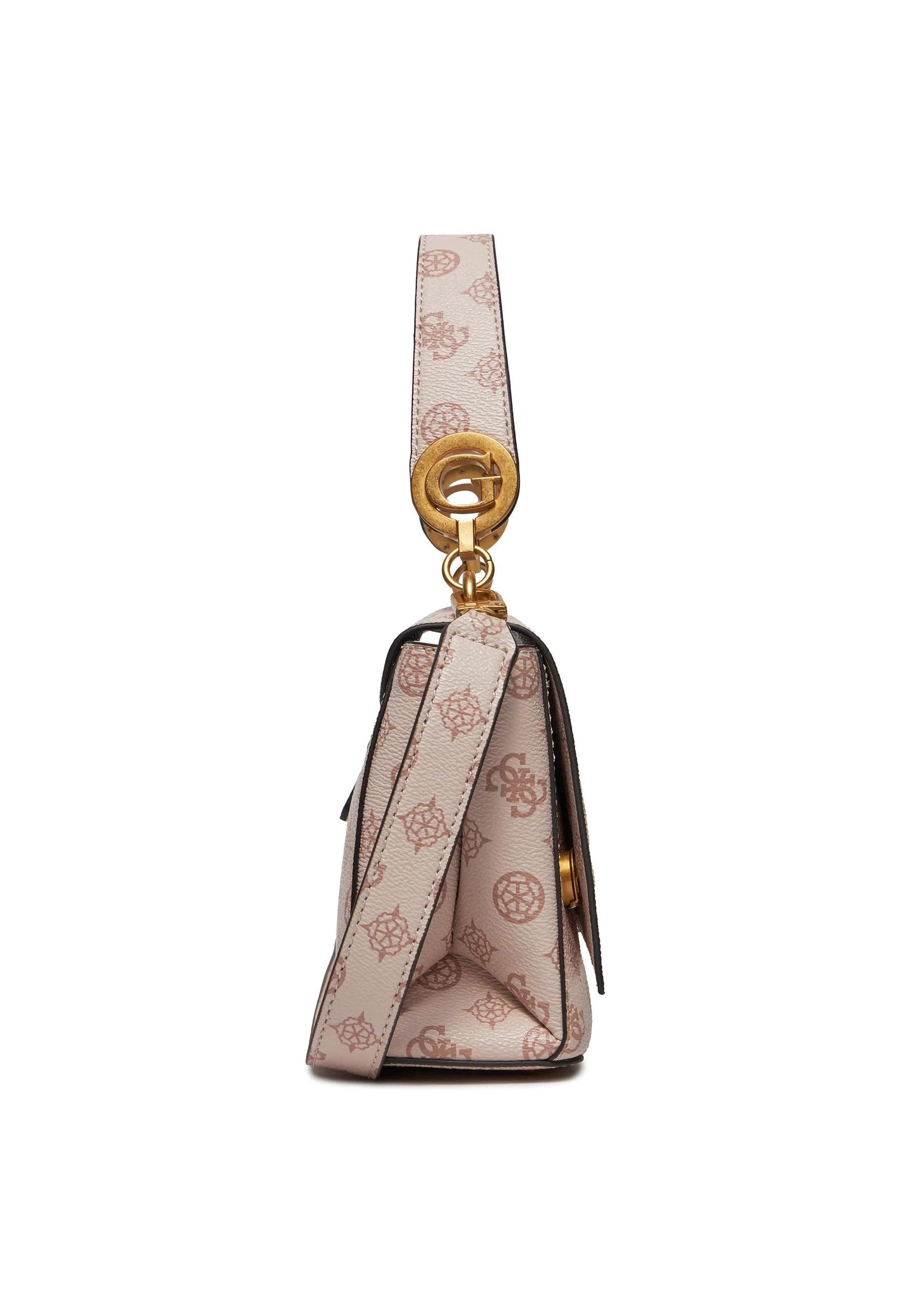 GUESS Masie Borsa Handle Donna Light Rose Logo PA919020 - Sandrini Calzature e Abbigliamento