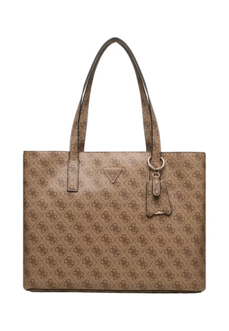 GUESS Meridian Borsa Girlfriend Tote Latte Logo SG877823 - Sandrini Calzature e Abbigliamento