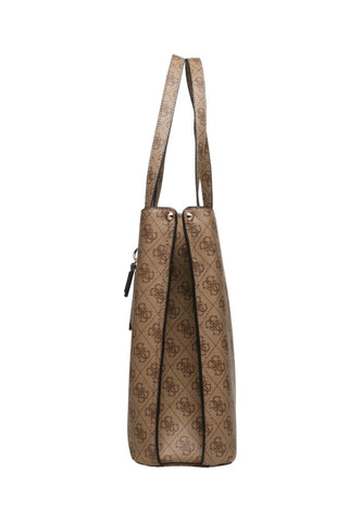 GUESS Meridian Borsa Girlfriend Tote Latte Logo SG877823 - Sandrini Calzature e Abbigliamento