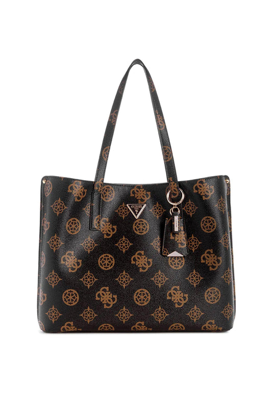 GUESS Meridian Borsa Tote Girlfriend Mocha Logo PG877823 - Sandrini Calzature e Abbigliamento