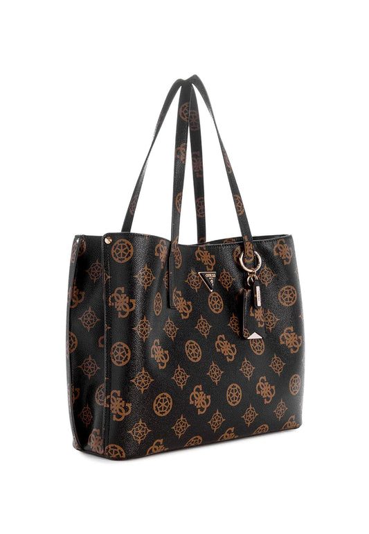 GUESS Meridian Borsa Tote Girlfriend Mocha Logo PG877823 - Sandrini Calzature e Abbigliamento