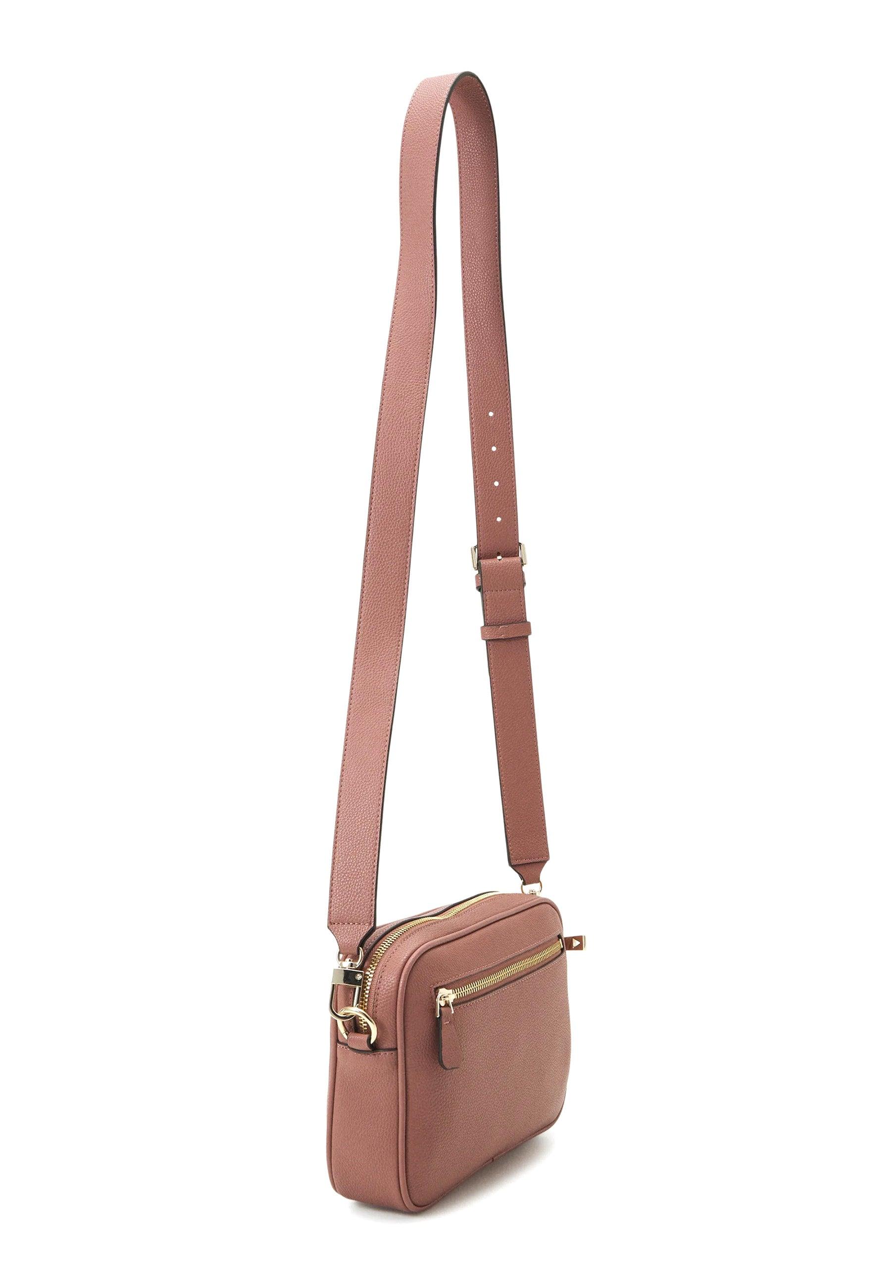 GUESS Meridian Borsa Tracolla Rosewood BG877814 - Sandrini Calzature e Abbigliamento