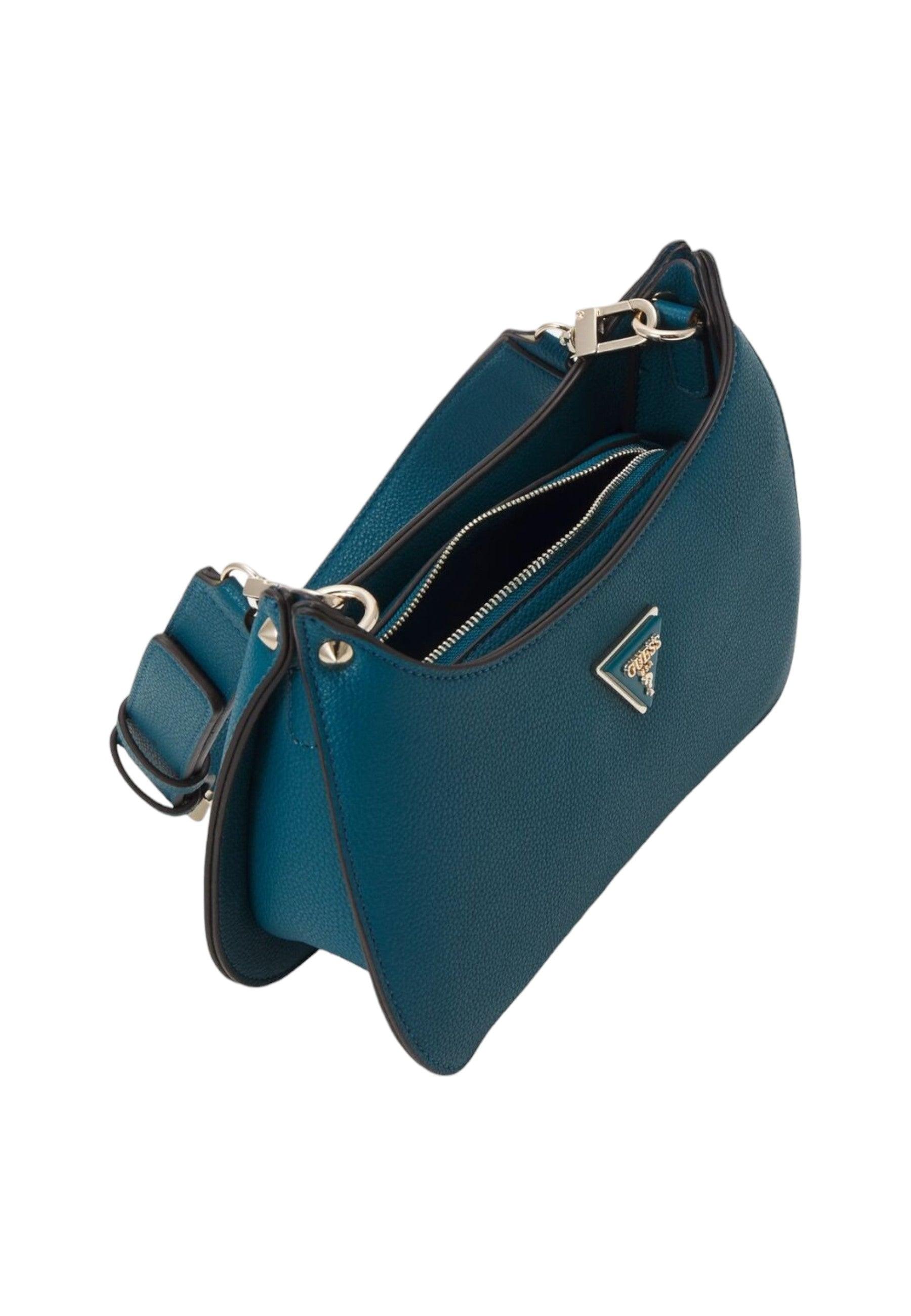 GUESS Meridian Mini Borsa Donna Petrol Blu BG877872 - Sandrini Calzature e Abbigliamento