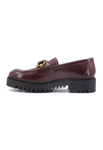 GUESS Mocassino Donna Wine Bordeaux FL8ORNLEA14 - Sandrini Calzature e Abbigliamento