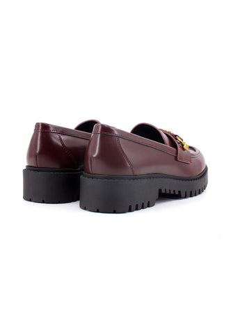 GUESS Mocassino Donna Wine Bordeaux FL8ORNLEA14 - Sandrini Calzature e Abbigliamento