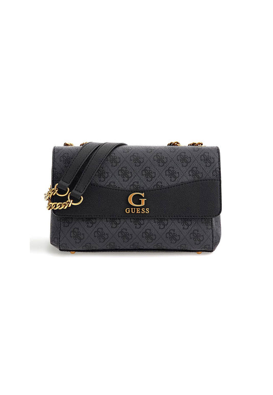 GUESS Nell Borsa Tracolla Crossbody Coal Logo SB873521 - Sandrini Calzature e Abbigliamento