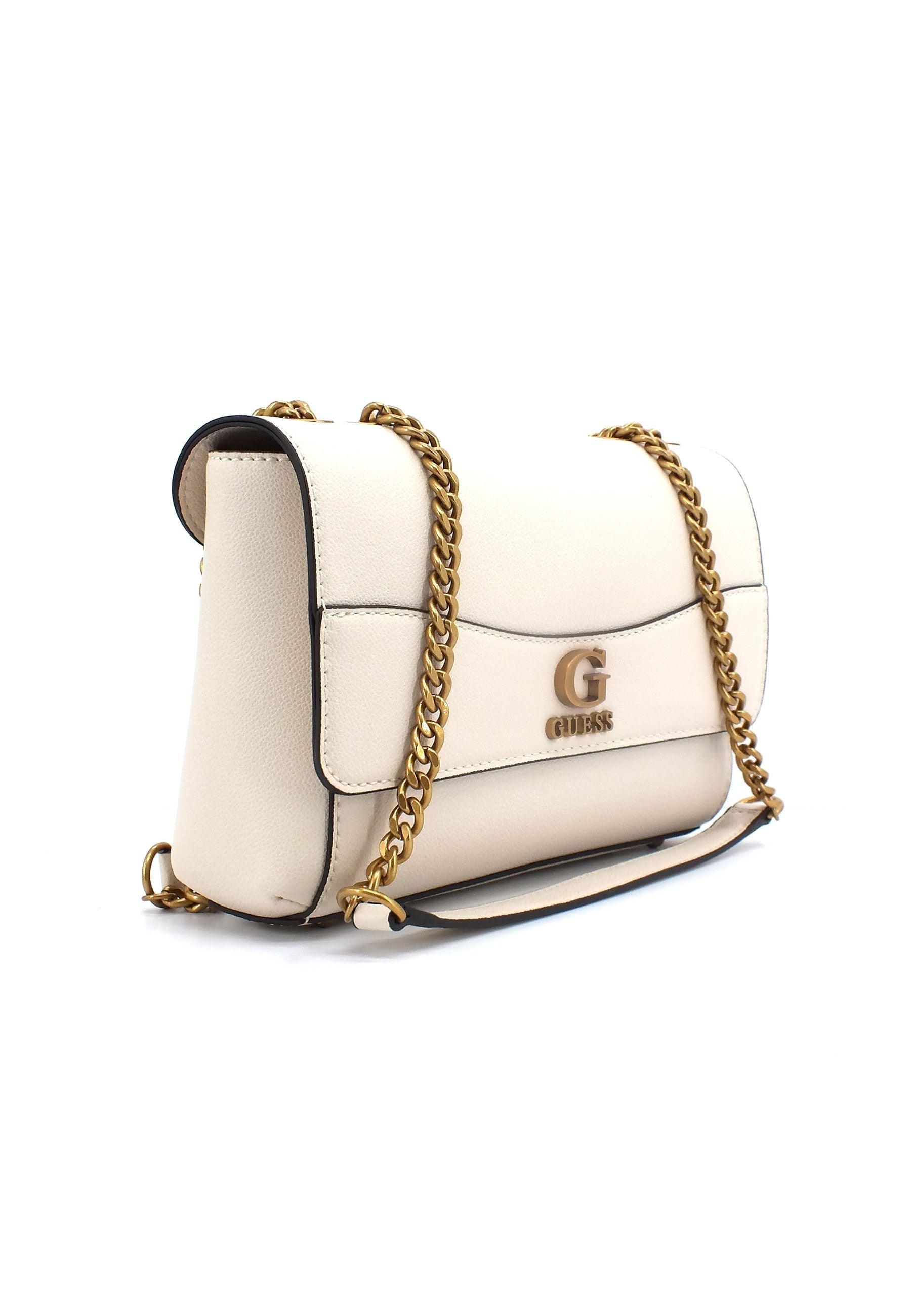 GUESS Nell Borsa Tracolla Crossbody Stone VB867821 - Sandrini Calzature e Abbigliamento