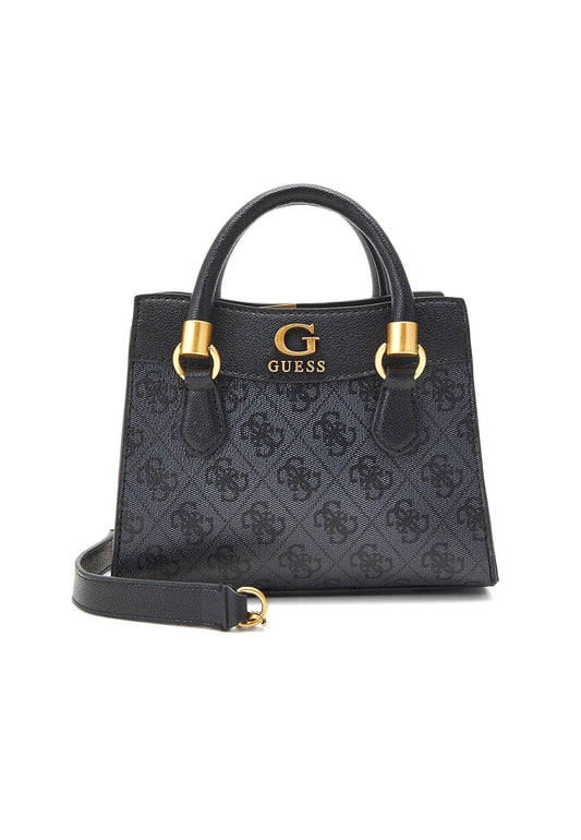 GUESS Nell Logo Borsa Satchel Mini Coal SB873576 - Sandrini Calzature e Abbigliamento