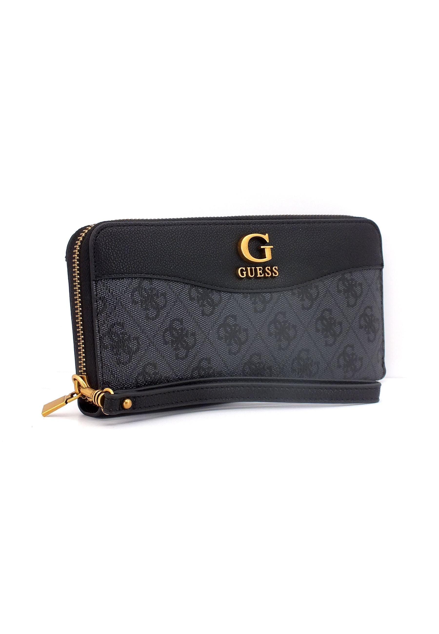 GUESS Nell SLG Portafoglio Donna Coal Logo SB873546 - Sandrini Calzature e Abbigliamento