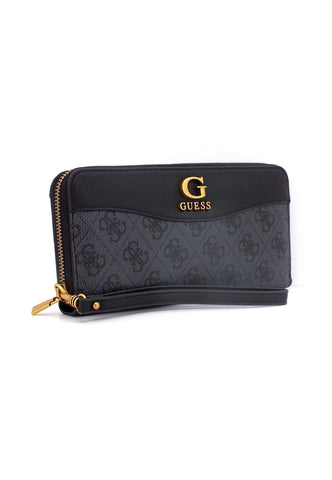 GUESS Nell SLG Portafoglio Donna Coal Logo SB873546 - Sandrini Calzature e Abbigliamento