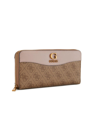 GUESS Nell SLG Portafoglio Donna Latte Logo Rosewood SB873546 - Sandrini Calzature e Abbigliamento