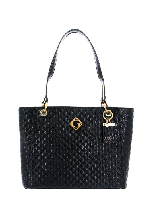 GUESS Nerina Borsa Tote Noel Black GA875723 - Sandrini Calzature e Abbigliamento
