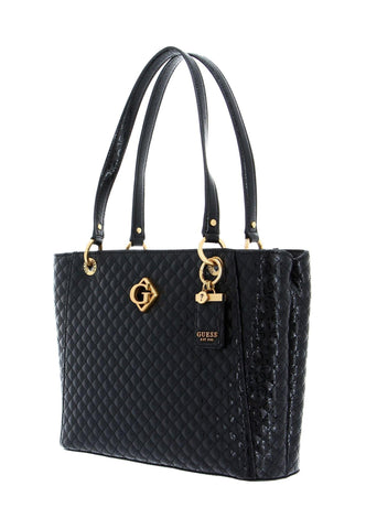 GUESS Nerina Borsa Tote Noel Black GA875723 - Sandrini Calzature e Abbigliamento
