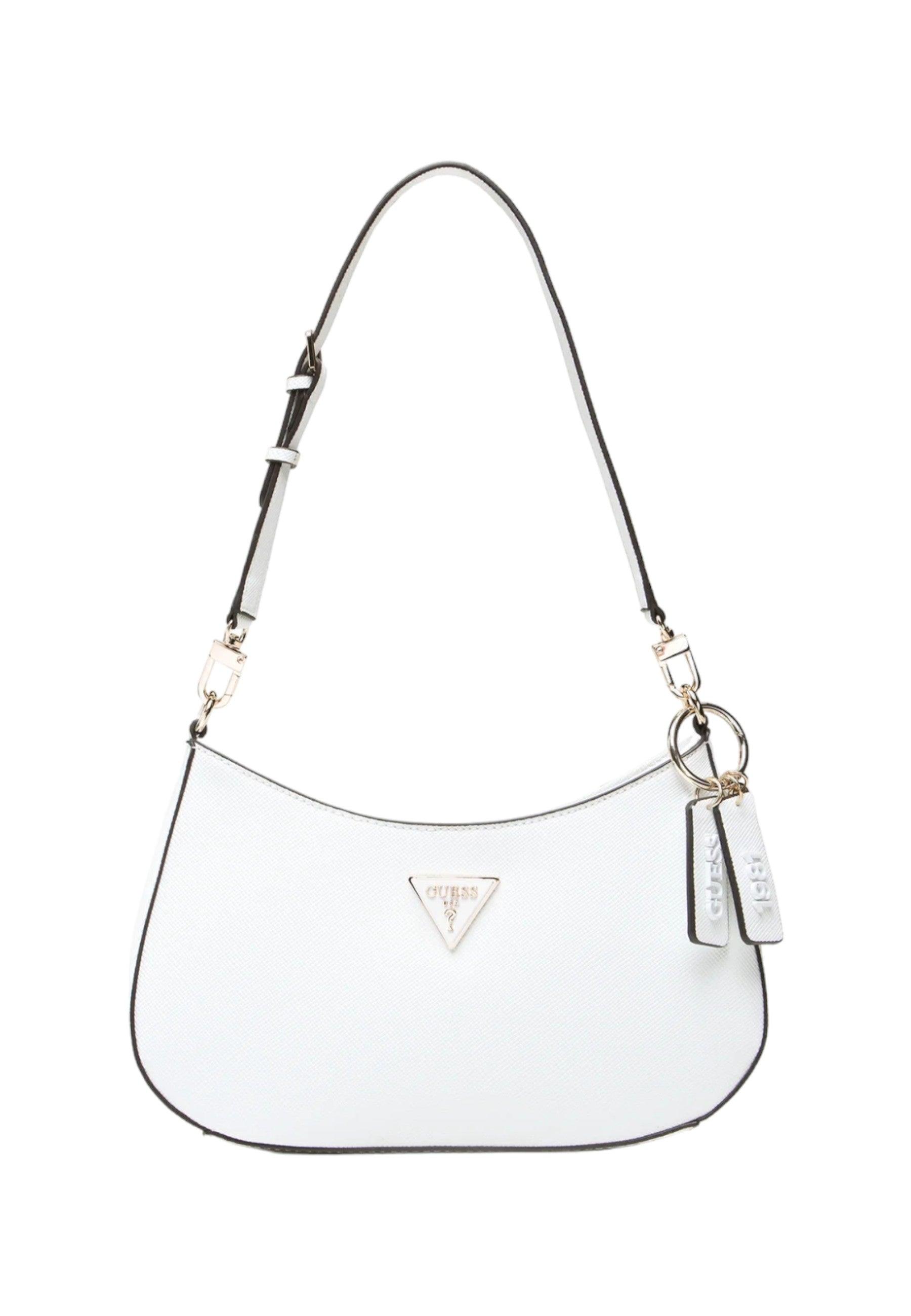 GUESS Noelle Borsa Donna White ZG787918 - Sandrini Calzature e Abbigliamento