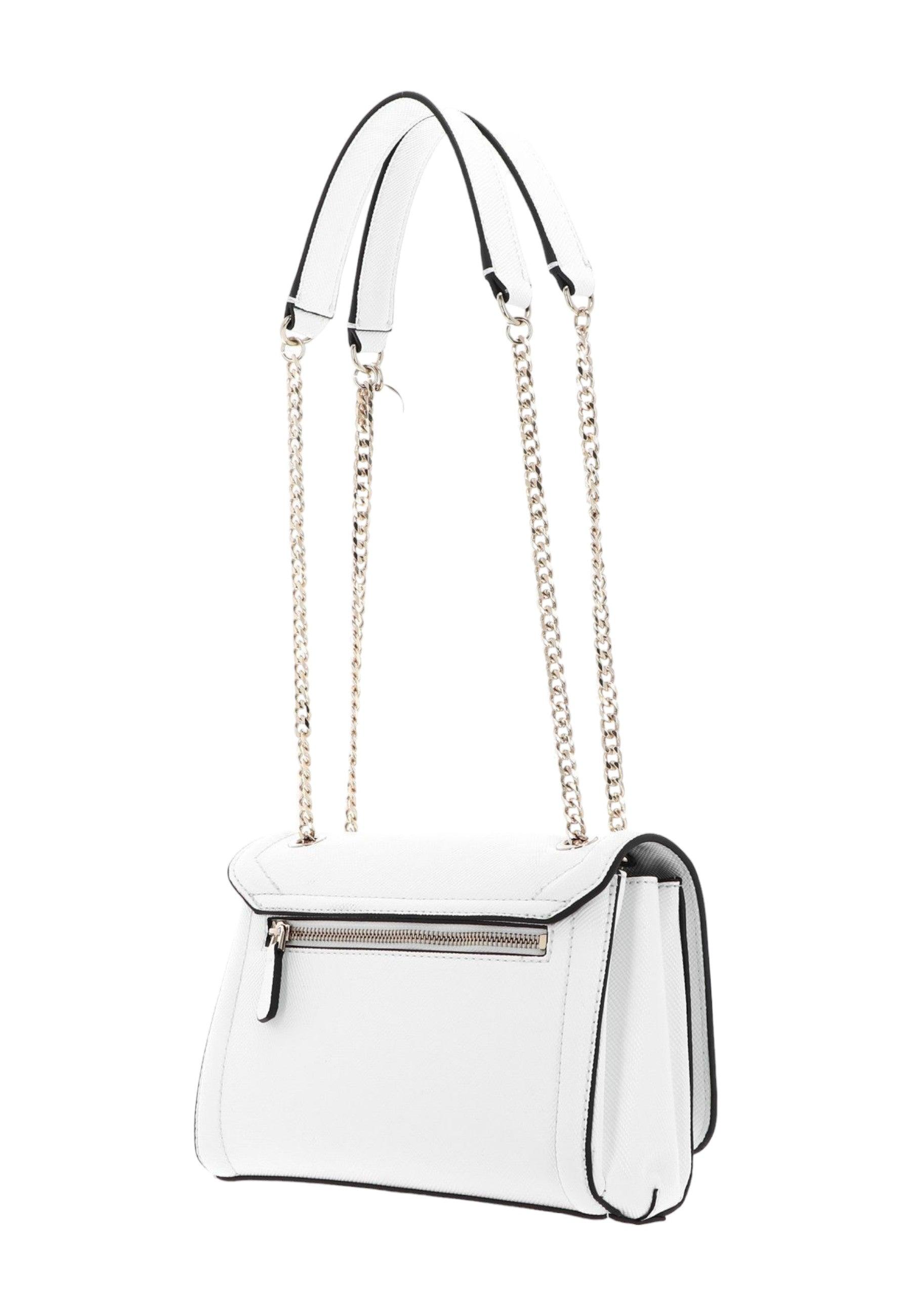 GUESS Noelle Borsa Donna White ZG787921 - Sandrini Calzature e Abbigliamento