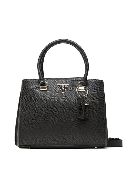 GUESS Noelle Borsa Girlfriend Satchel Black ZG787906 - Sandrini Calzature e Abbigliamento