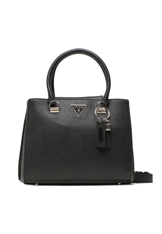 GUESS Noelle Borsa Girlfriend Satchel Black ZG787906 - Sandrini Calzature e Abbigliamento