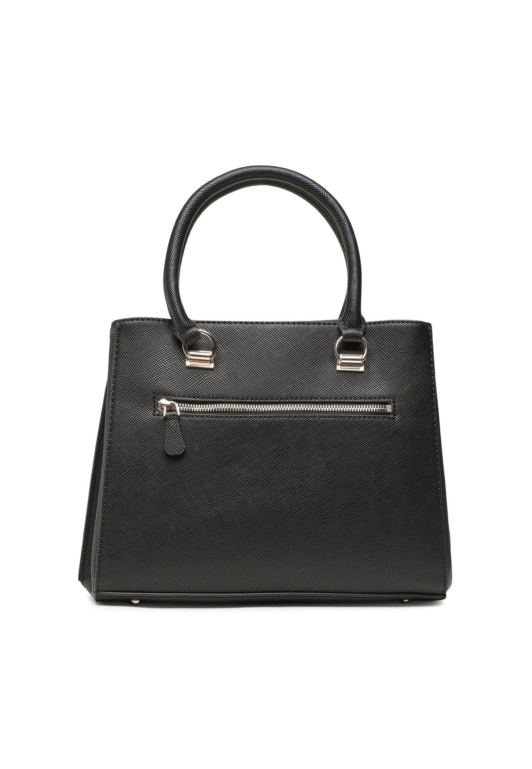 GUESS Noelle Borsa Girlfriend Satchel Black ZG787906 - Sandrini Calzature e Abbigliamento