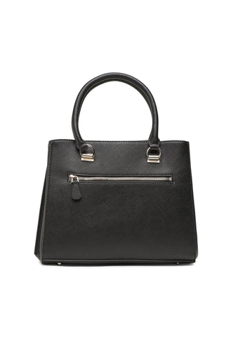 GUESS Noelle Borsa Girlfriend Satchel Black ZG787906 - Sandrini Calzature e Abbigliamento