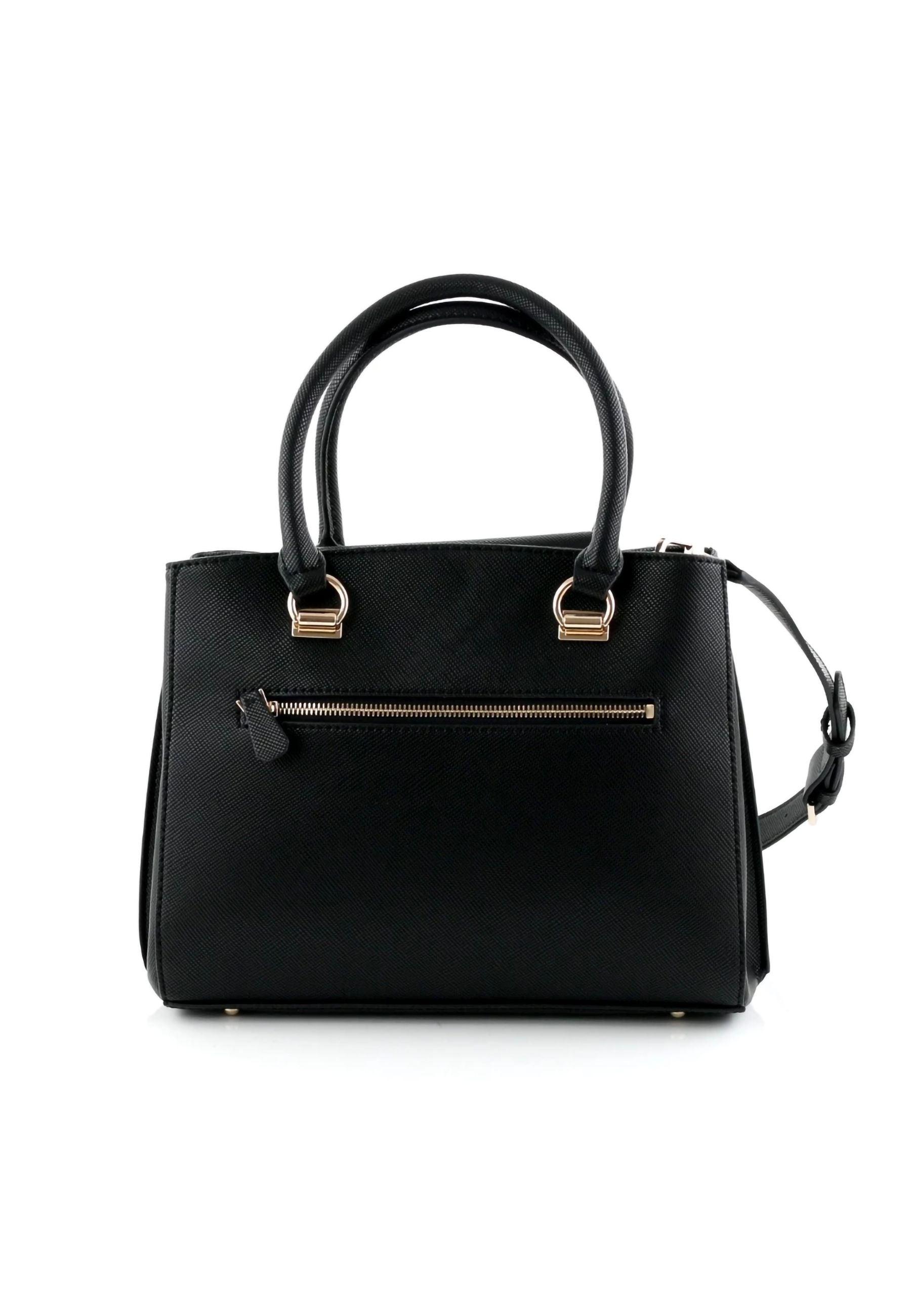 GUESS Noelle Borsa Satchel Girlfriend Black ZG787906 - Sandrini Calzature e Abbigliamento