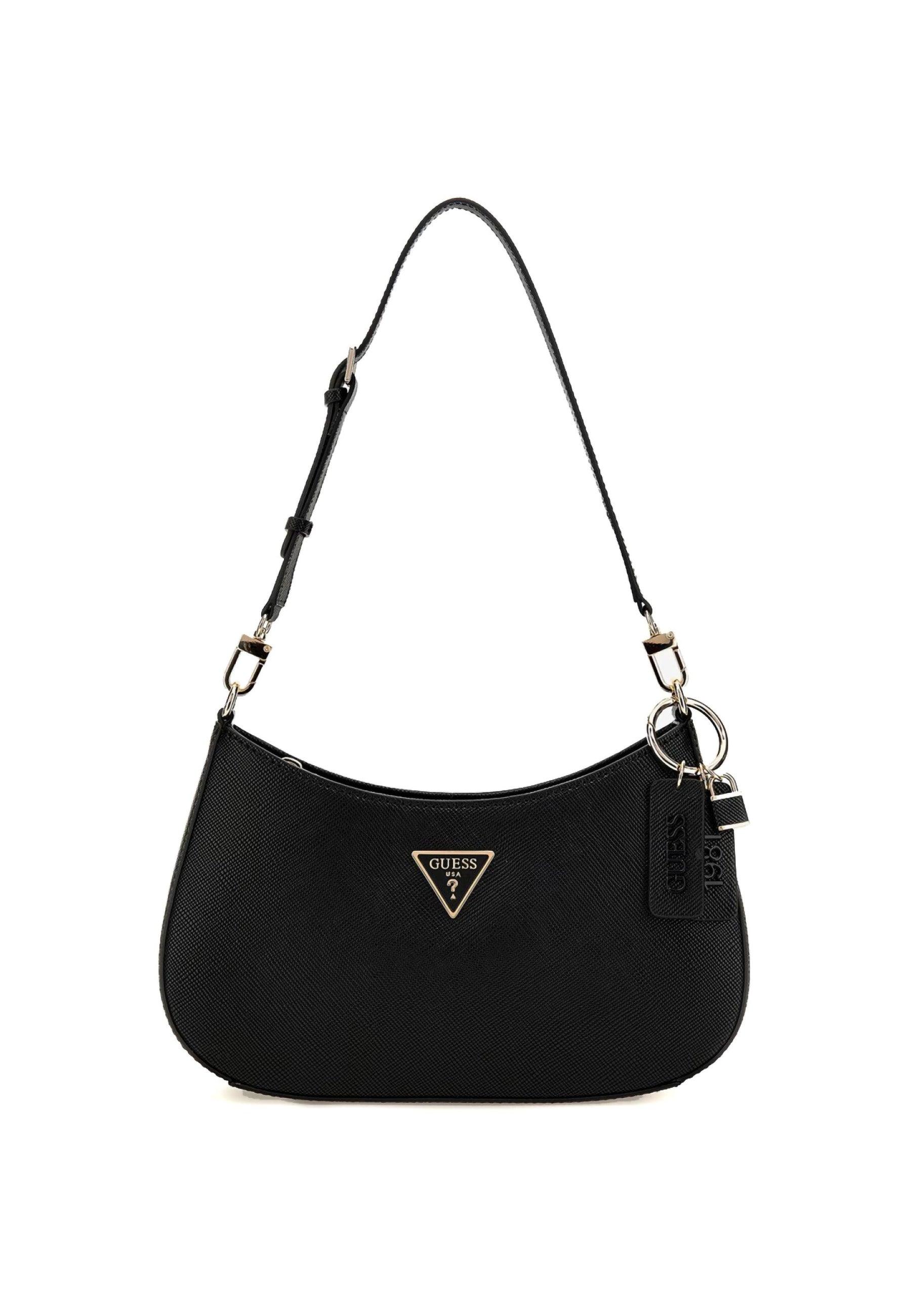 GUESS Noelle Borsa Shoulder Black ZG787918 - Sandrini Calzature e Abbigliamento