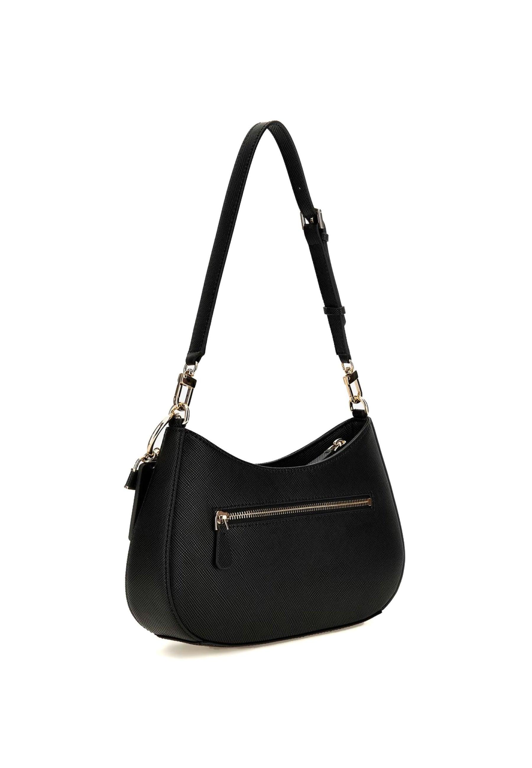 GUESS Noelle Borsa Shoulder Black ZG787918 - Sandrini Calzature e Abbigliamento