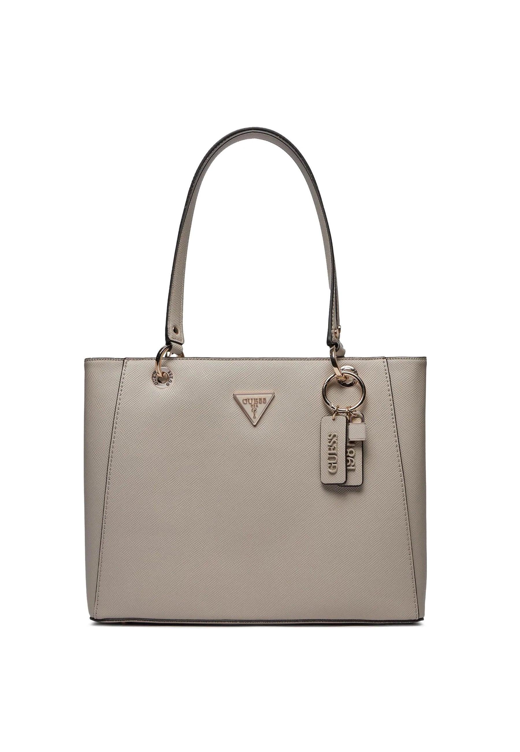 GUESS Noelle Borsa Tote Donna Taupe Beige ZG787925 - Sandrini Calzature e Abbigliamento