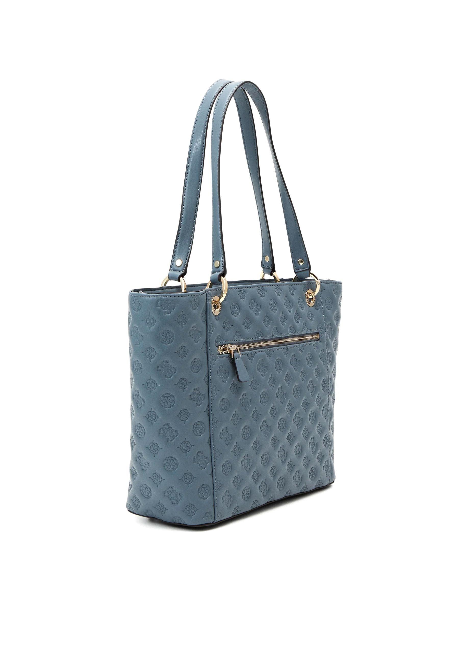 GUESS Noelle Borsa Tote Elite Azzurro Slate LF787923 - Sandrini Calzature e Abbigliamento