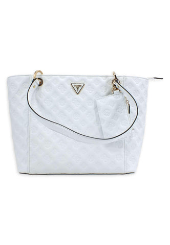 GUESS Noelle Borsa Tote Loghi White LF787923 - Sandrini Calzature e Abbigliamento