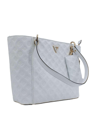 GUESS Noelle Borsa Tote Loghi White LF787923 - Sandrini Calzature e Abbigliamento