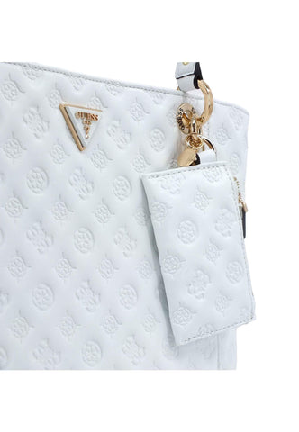 GUESS Noelle Borsa Tote Loghi White LF787923 - Sandrini Calzature e Abbigliamento