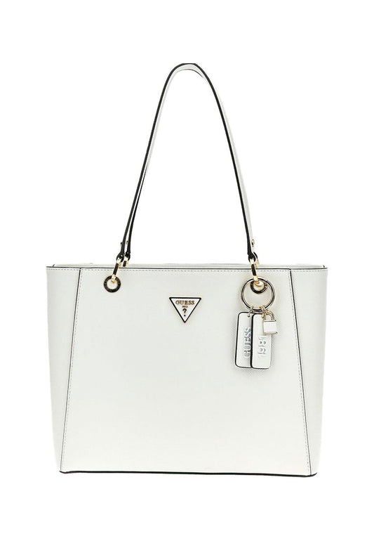 GUESS Noelle Borsa Tote White ZG787925 - Sandrini Calzature e Abbigliamento