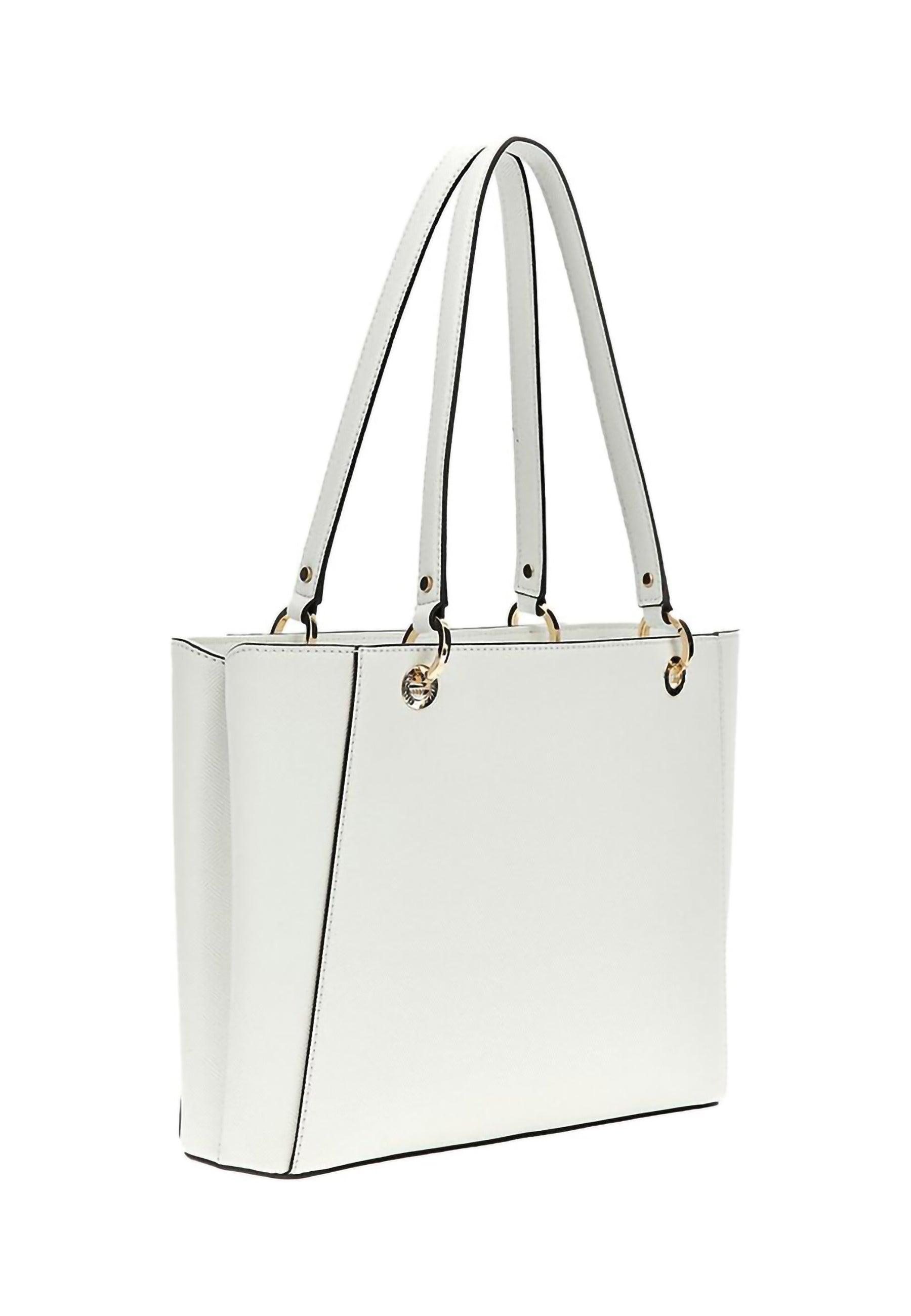 GUESS Noelle Borsa Tote White ZG787925 - Sandrini Calzature e Abbigliamento