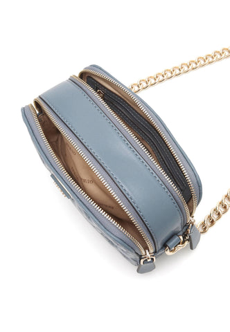 GUESS Noelle Borsa Tracolla Crossbody Azzurro Slate LF787914 - Sandrini Calzature e Abbigliamento