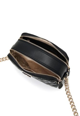 GUESS Noelle Borsa Tracolla Crossbody Black LF787914 - Sandrini Calzature e Abbigliamento