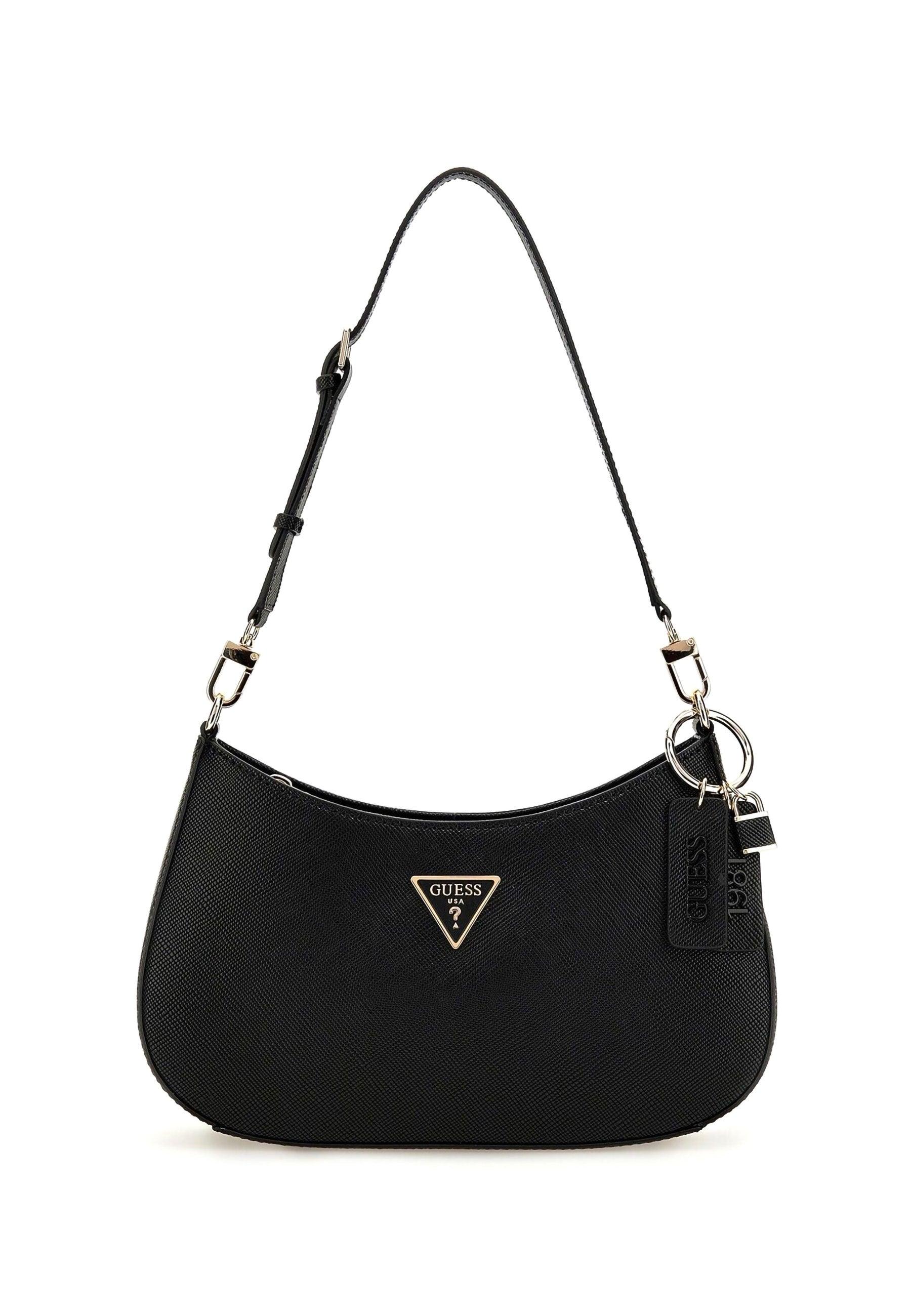 GUESS Noelle Borsa Tracolla Donna Black ZG787918 - Sandrini Calzature e Abbigliamento