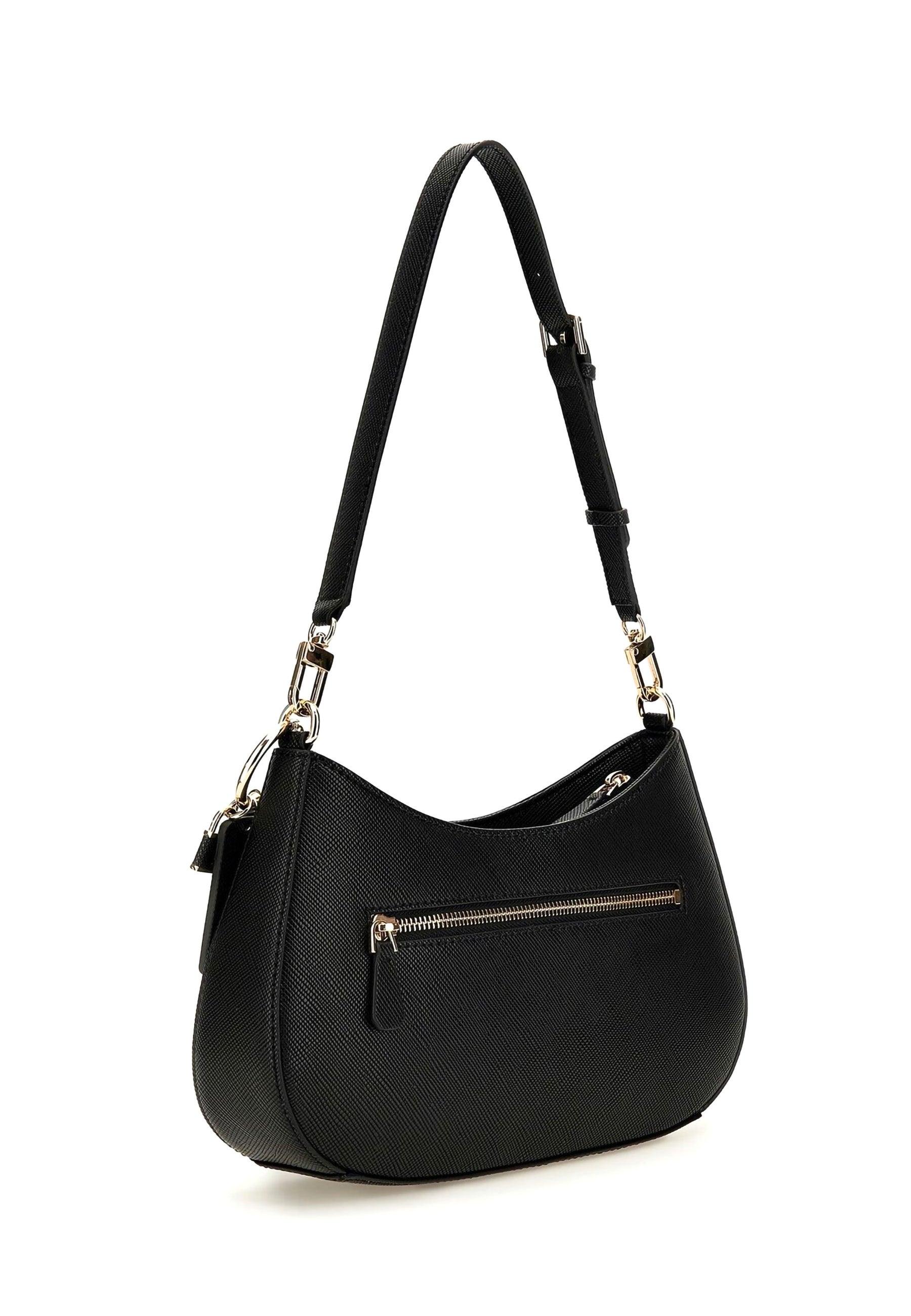 GUESS Noelle Borsa Tracolla Donna Black ZG787918 - Sandrini Calzature e Abbigliamento